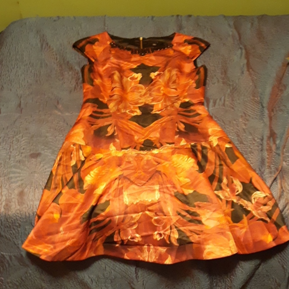 Ted Baker floral print dress